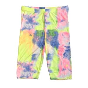 Tie Dye Biker Shorts